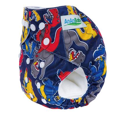 China Ananbaby Printed Snaps Baby Cloth Diapers Eco-Friendly Diapers for sale