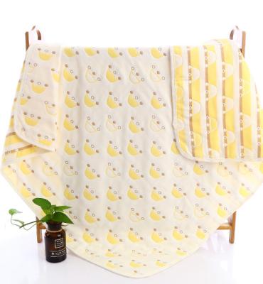 China Sustainable Organic 6 Layer 100% Cotton Muslin Baby Blanket Wrap Muslin Blanket Bamboo Blanket for sale