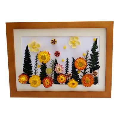 China New Classical/Post-modern Best Selling Dried Flower DIY Display Case Wood Frame Blank Shadow Box for sale