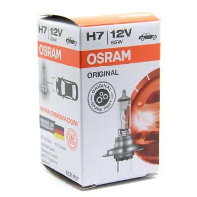 China h7 standard original OSRAM 64210 H7 12V 55W PX26d lamp spare parts made in Germany 64210 for sale