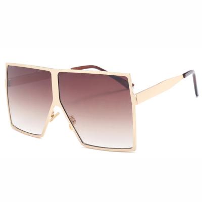 China Oversized Women Glass Sunglasses Women Designer Sun Glasses Fashion Sun Glasses for sale