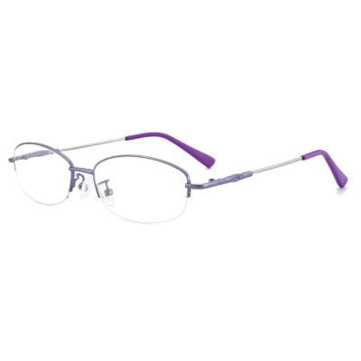 China For Reading Glasses 2020 Fashion Salsa Eyeglasses Memory Optical Frame Memory Bling Titanium Eyeglasses for sale