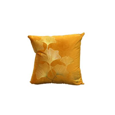 China Folded Luxury Square 18x18 inch 45x45 Decorative Velvet Pillow Solid Color Throw Pillow Case For Living Room Sofa Velvet Cushion Cover for sale