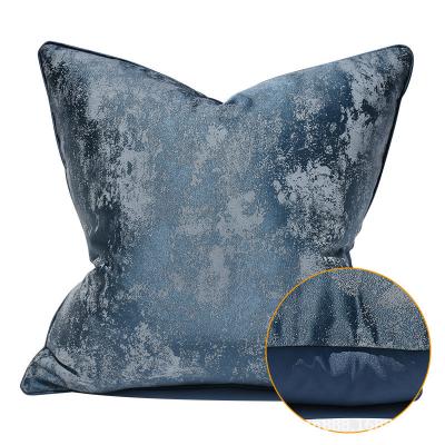 China Folded Modern Light And Luxurious Geometric Model Room Hotel Pillow Nordic Villa Living Room Sofa Cushion Ins Style Pillow Case for sale