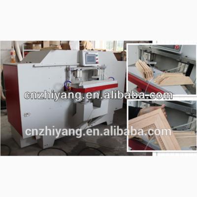 China Wood cut and do tenon and mortise 45 degree window sash making machine /CNC slotting and tenoning machine for sale