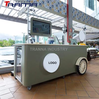 China Vegetable processing factory sale coffee kiosk best designs container coffee pancakes bubble tea kiosk coffee stands express station for sale