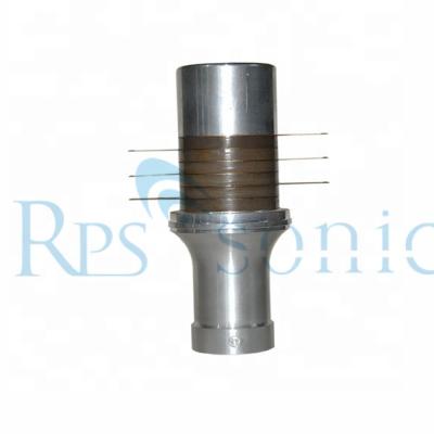 China Building Material Shop 15Khz High Power Ultrasonic Welding Transducer For Plastic Welding Machine for sale