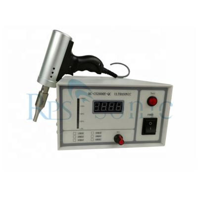 China 28khz Handheld Ultrasonic Handheld Ultrasonic Spot Welding Spot Welding Machine for pp Welding Plastic Welding for sale