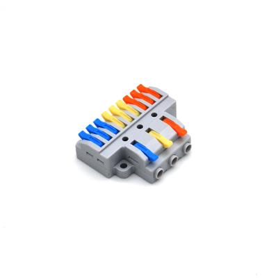 China Build Junction Box / Multiple Power Push In / Out Lamps YIDIN KV439 Series Quick Plug In Wire Crimp Connectors for sale