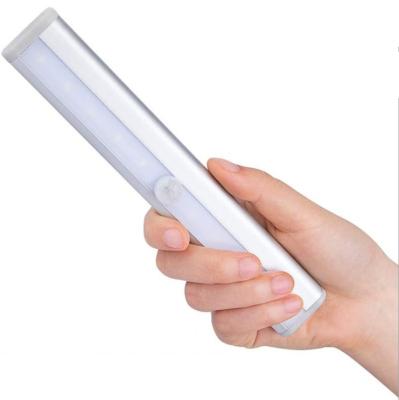 China Detachable LED Motion Sensor/Flashlight/USB Rechargable Under Cabinet Light USB Rechargeable Wardrobe Closet Night Light for sale