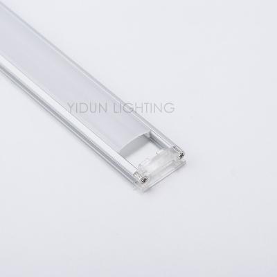 China Decorations New Product Slim Flat Rack Led Strip Aluminum Channel Led Cable Channel for sale