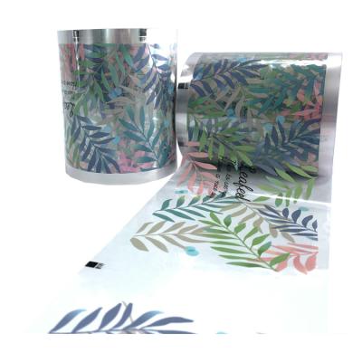 China YiXin Flower Pattern Waterproof Custom Heat Transfer Film Packaging Labels Transfer Printing For Plastic Bucket for sale