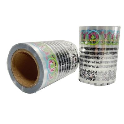 China Waterproof High Quality Customized Logo Printing Heat Transfer Film Label For Plastic Products for sale