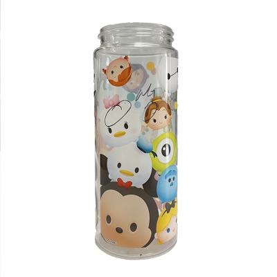 China Factory Sale Practical Children's Wholesale Price Heat Washable Hot Transfer Film Round Mouth Water Cup for sale