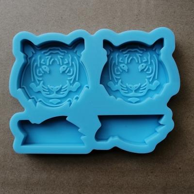 China 3360 Viable On Sale 618060 Tiger Silicone Straw Mold Topper Phone Grip Mold for sale