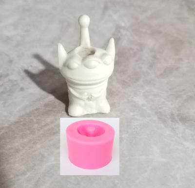 China 6077 viable alien silicne straw toopper mold for sale