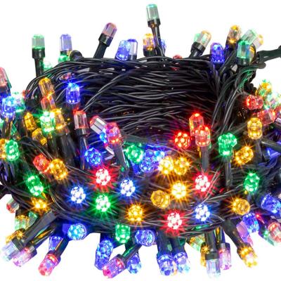 China Water Resistant 2021 Holiday Christmas Tree Led Light 10Meters Led String Lights Decoration Natal Lampara de Navidad luzes for sale