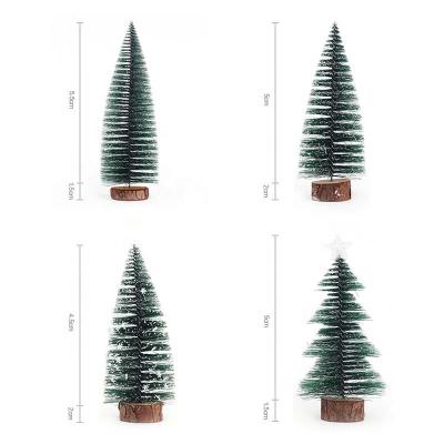 China Arbol natal de navidad d'albero di natale de Mini Pine Christmas decoration Christmas trees large pohon Christmas table decoration supply-old for sale