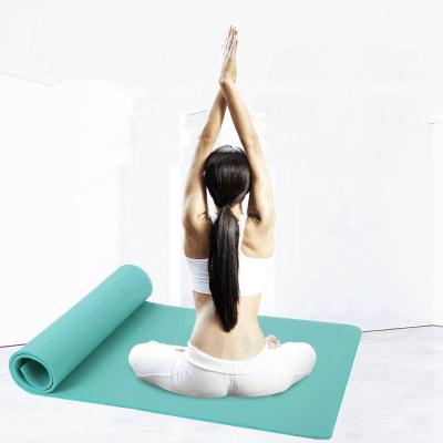 China Durable Eco-Friendly Yoga Mat Custom Printed Exercise Mat by NBR for sale