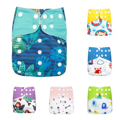 China Fraldas Baby Diaper Skirt Printed Bamboo Diapers Bulk Custom Disposable Diapers A Grade Newborn Washable Reusable Cloth For for sale