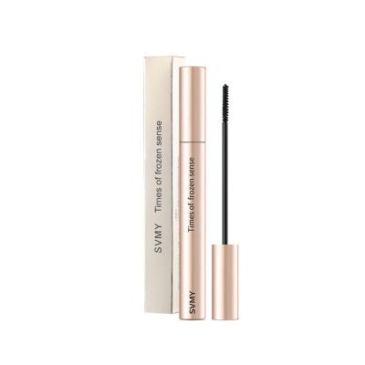 China Waterproof Curly Elongated Eyelash Slim Non-greasy Eye Black Long-lasting Smudge-free Waterproof Mascara Cream For Novice for sale