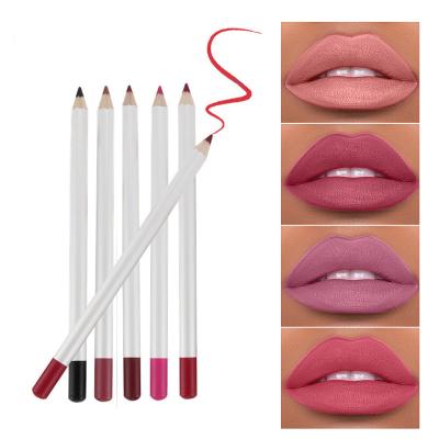 China Waterproof Hot Seller Low MOQ 25-Color 3-in-1 Function Eyeliner And Eyebrow Line Available Vegan Waterproof Matte Lip Liner for sale