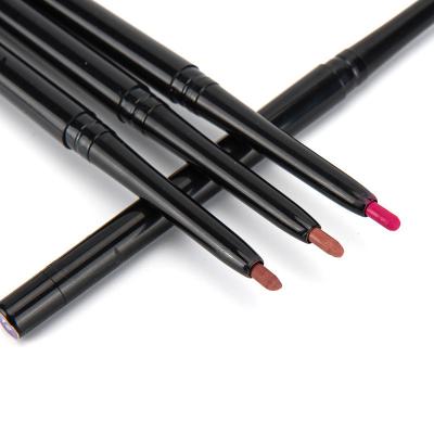 China Waterproof Best Selling Custom Private Label Matte Cream  Lip liner Pencil Vendor Cherry Color Long Lasting Lipstick Lip Liner Pen for sale