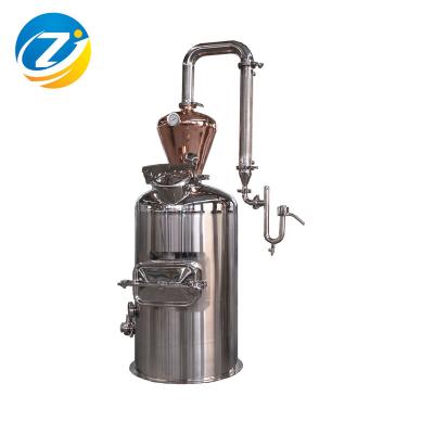 China Farms Home Distillation Essential Oil Distillation Equipment Rosemary Essence Extract Machine for sale