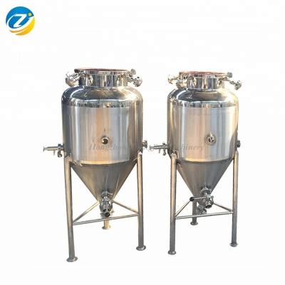 China Cerveja d'inox de caldeira fermentation beer machines 100 liter conical fermenter for sale