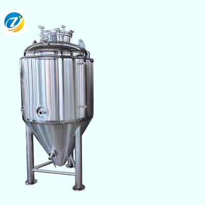 China 500L Conical Fermentation Glycol Jacket Fermenter Fermentation Beer for sale