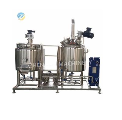 China Micro Distillery Beer Making Systems Small Brewery Equipment Beer Brewing Kettle for sale