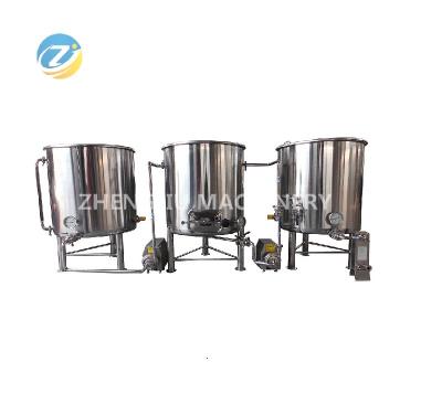 China Distillery Home Brew Beer Brew Kettle Beer Equipment Stainless Steel Wine Making Home Distillery 200kg--50000kg for sale