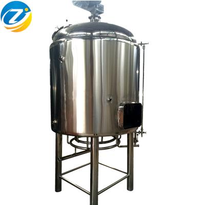 China Dimple Jacket 1000L Dimple Jacket Storage Fermentation Lauter Tun Wine Making Brewing Stainless Steel Distillery Mash Boiler Mash Tank for sale