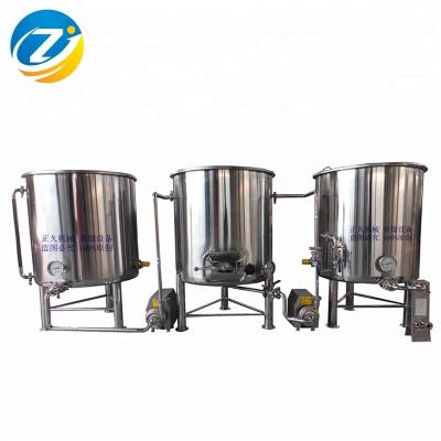 China Beer Bar SS 304 Fermentation Equipment Processing Mini Beer Brewery for sale