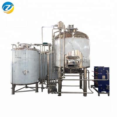 China Brewery Brew Kettle Beer Brewing Machine 100L Home Brewer 240V/220V/380V ZJ-100L D4 Other, Other Capacity 200kg--50000kg 3PH for sale