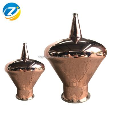 China Distillery Onion Copper Head Head For Ginl Distillation Distiller Set for sale