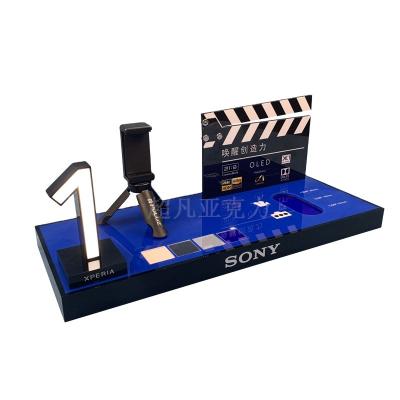 China Fashion Display Stand Camera Stand Eco-friendly Acrylic Product Display Rack for sale