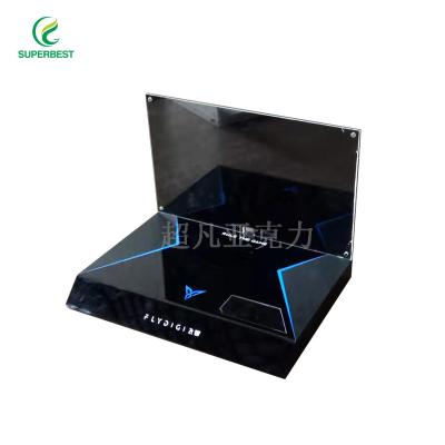 China Eco - Friendly Acrylic Cell Phone Display Stand Shop Holder / Mobile Phone Accessories Show Rack for sale