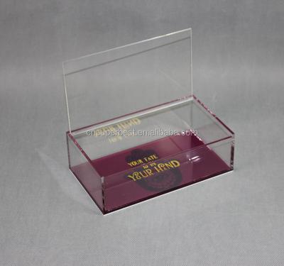 China Eco - Friendly Small Clear Acrylic Boxes With Lids Acrylic Favor Box Mini Wedding Gift Acrylic Box for sale