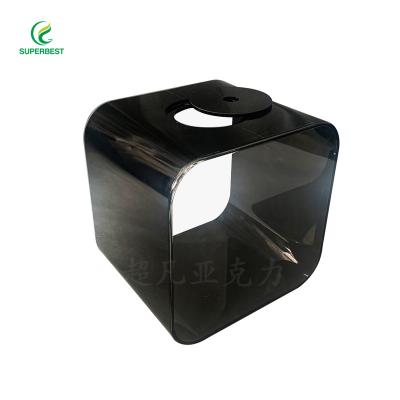 China Viable Transparent Fashion Custom Acrylic Square Aquarium Fish Tank for sale