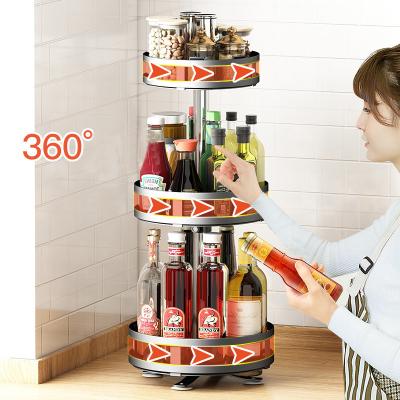 China Factory Export Spice Rack Organizer Hot Selling Kitchen Viable Condiment Racks Spice Organizer Shelf for sale