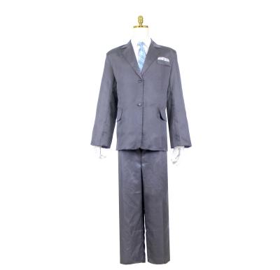 China Old Style Gray Dead Clothes Man Stripe Costume Funeral Shroud Funeral Supplies Funeral Products for sale