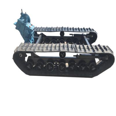 China Crawler Excavator Construction Machinery Chassis Models Different From Rubber Chassis for sale