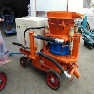 China Shotcrete Dry Concrete Mortar Cement Wall Construction Mixer Plaster Spray Machine for sale