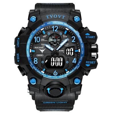 China Alarm OEM LED Display Japan Motion Sport Watches Custom Logo Waterproof Reloj Digital Men's Wristwatches for sale