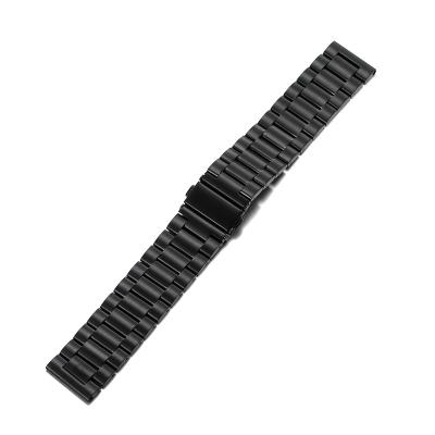 China Eco-friendly RTS PVD Black Stainless Steel 18mm 20mm 22mm 23mm 24mm Watch Band Strap Bracelet Fit For Seiko Tuna Dive Watch for sale