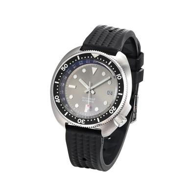 China DIVER Small MOQ OEM Customize Brand Your Logo 316L 20 Stainless Steel Vintage 6105 Sterile Automatic ATM Japan NH35A Men Dive Watch for sale