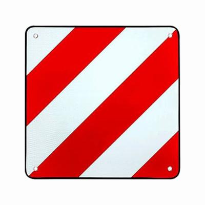 China High Visibility Custom Rear Signage Reflective Rear Marking Plate For Heavy Vehicles for sale