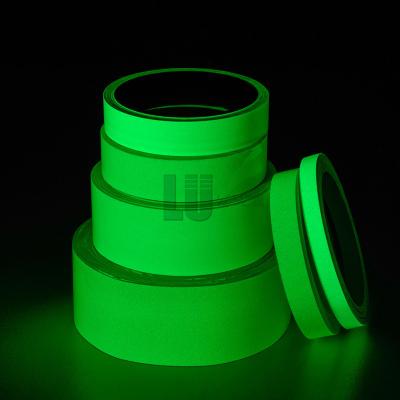 China Self Adhesive PET PVC Acrylic Glow in The Dark Vinyl Roll Photoluminescent Vinyl 2-12 Hours for sale