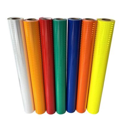 China Micro Prismatic Reflective Sticker Sheeting EGP Reflective Printing Film Vinyl for sale